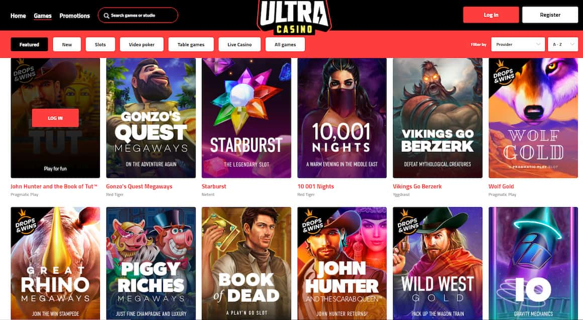 Ultra Casino Slots