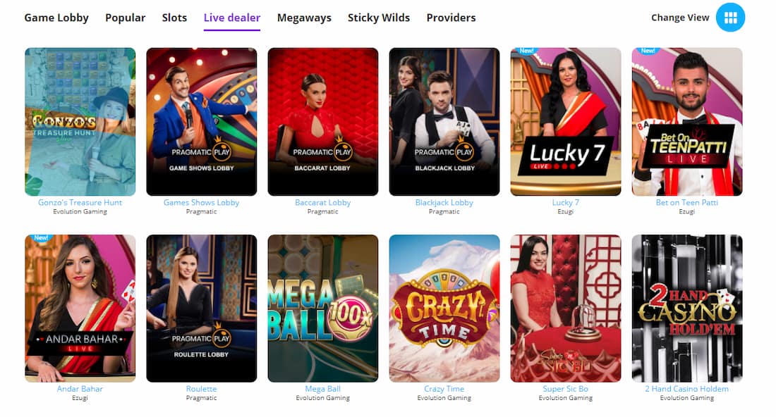 Barz Live Casino