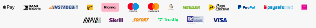 Barz Casino Payment options