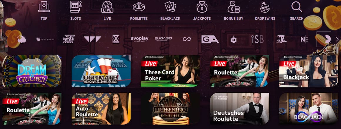 Casinonic Live Casino