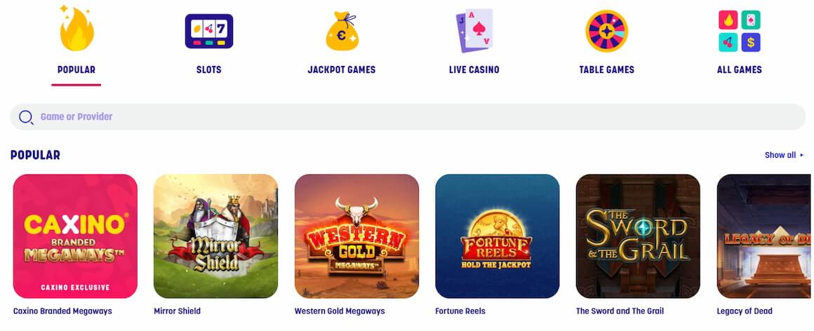 Caxino Casino Slots